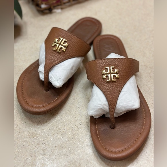 Tory Burch Leather Sandals 7.5 - Picture 1 of 4
